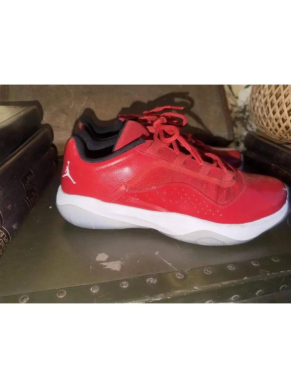 🔴👟Jordan Air Jordan 11 CMFT Low University Red Black White DN4180-601🔴👟